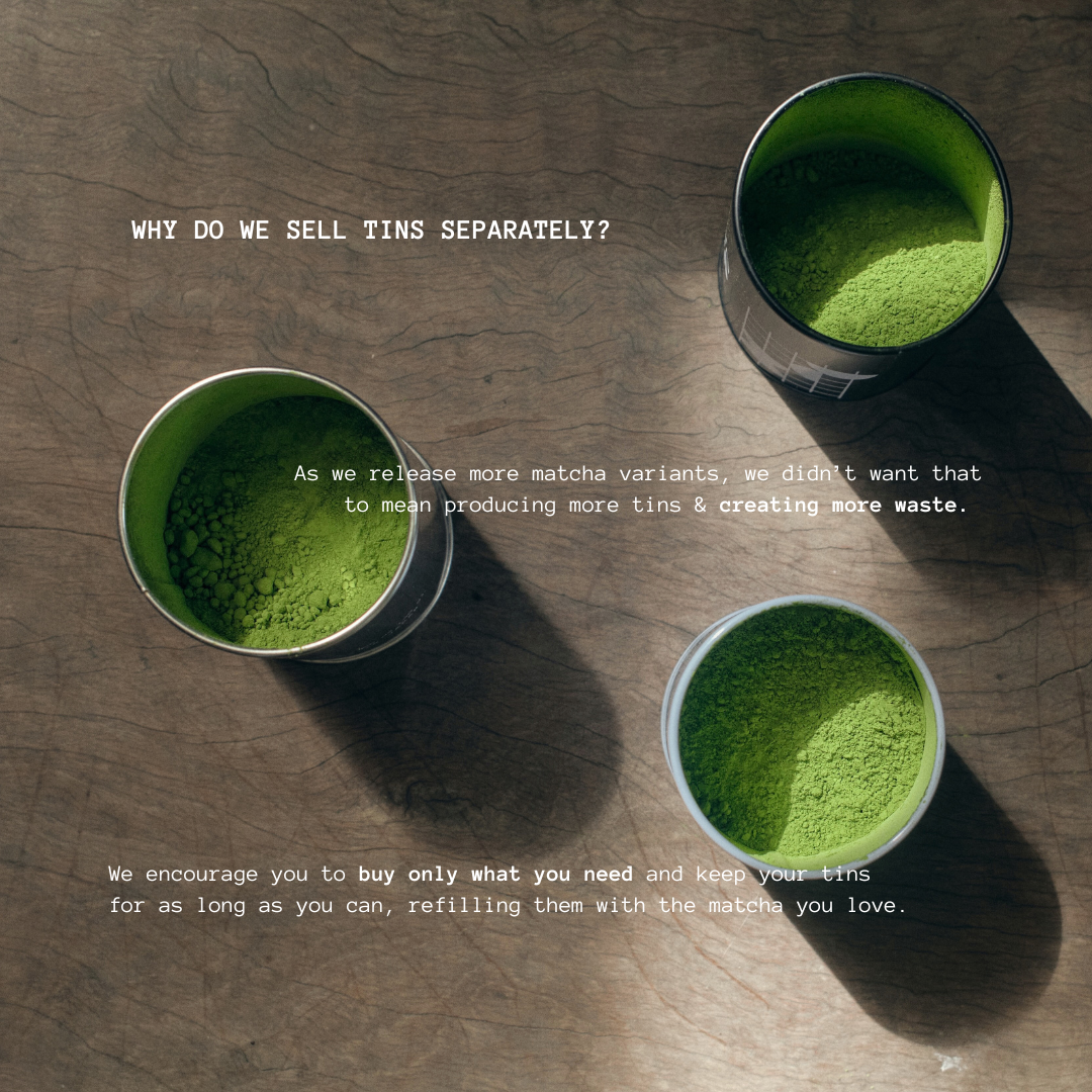 Refillable Matcha Tin
